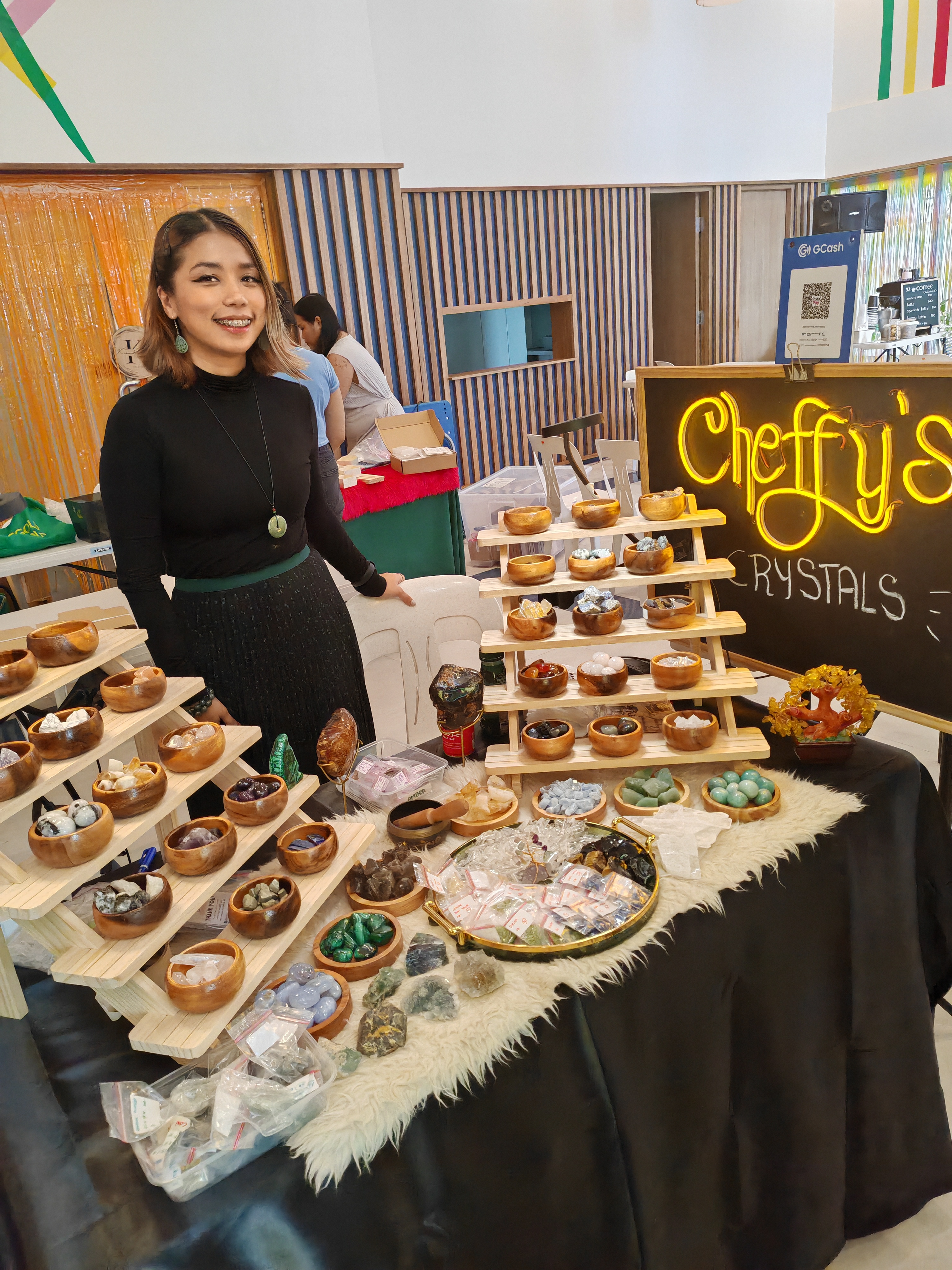 Cheffy, owner of Cheffy's Crystals