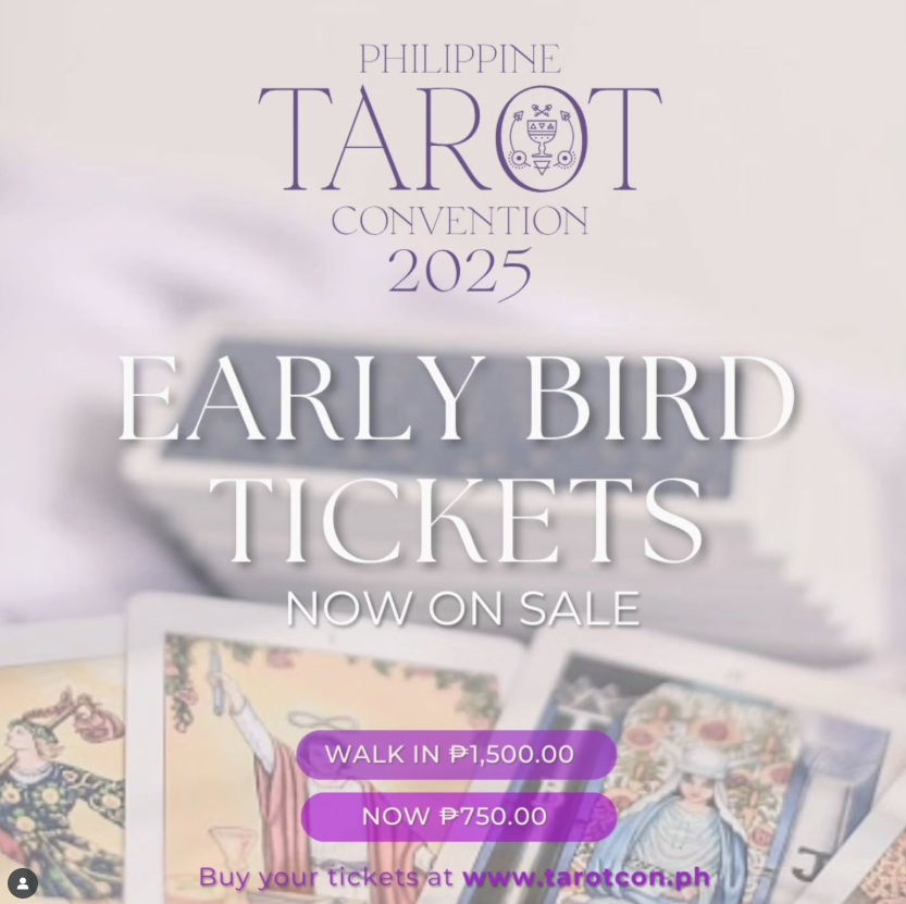 TarotCon 2025 event poster